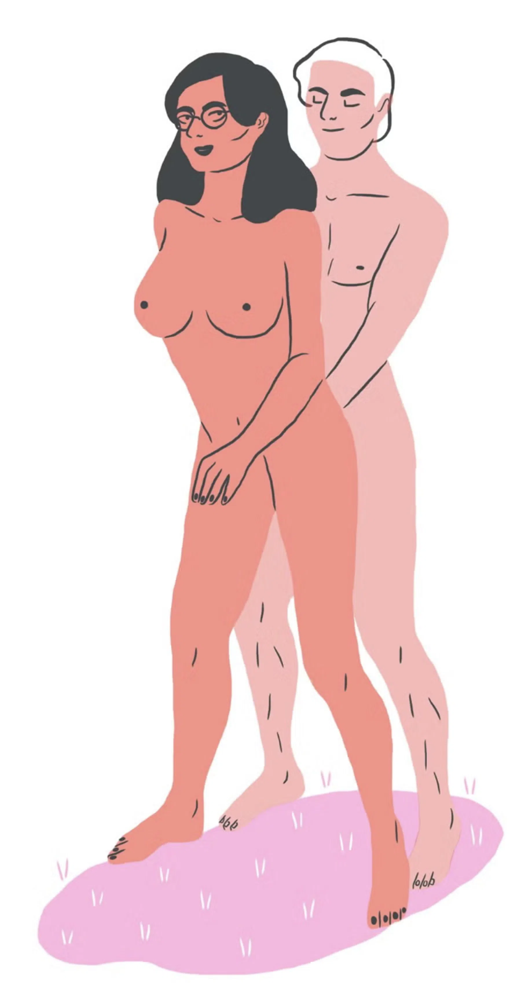 Koppel doet rub-a-dub-dub dude